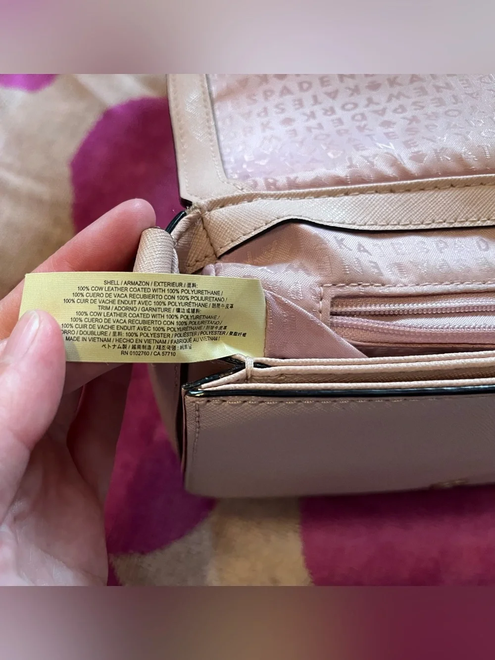 Kate Spade Laurel Way Carsen Crossbody Bag in Almondine